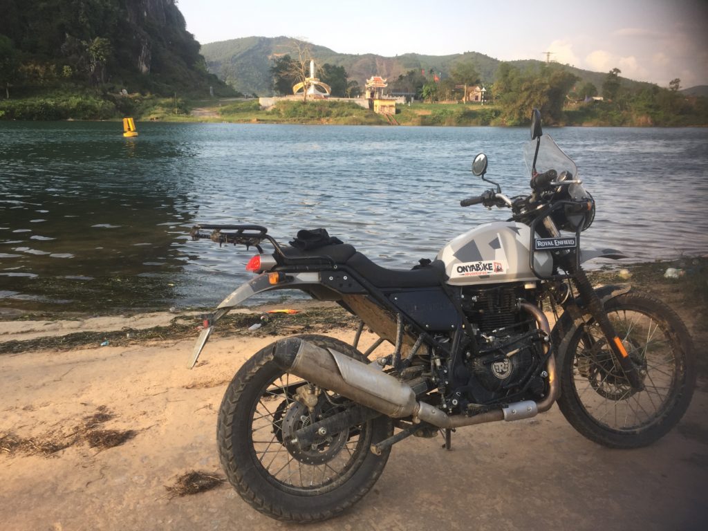 Onyabike Adventures rely on the Himalayan for motorbike tours in Vietnam