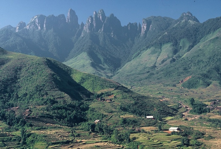 Mountains in North Vietnam
