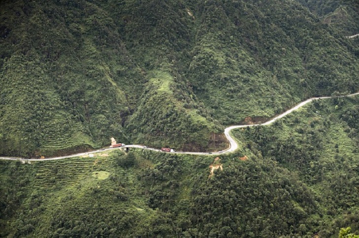Motorbike North Vietnam Sapa mountain roads