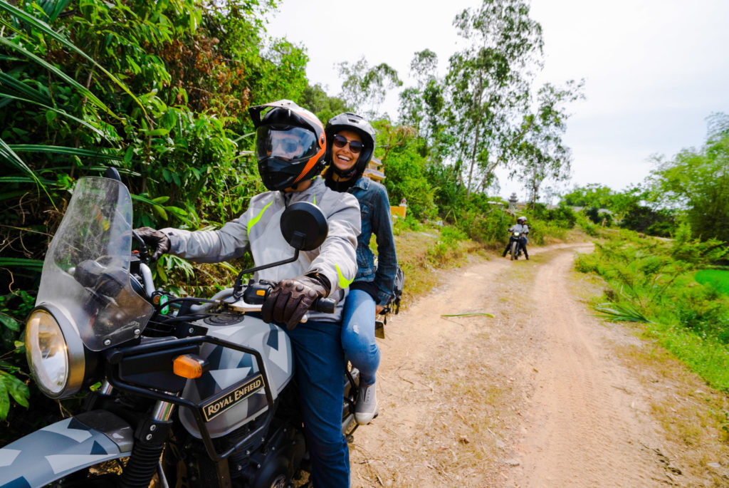 Enjoy Riding with a Pillion on a Vietnam motorbike tour - Onyabike