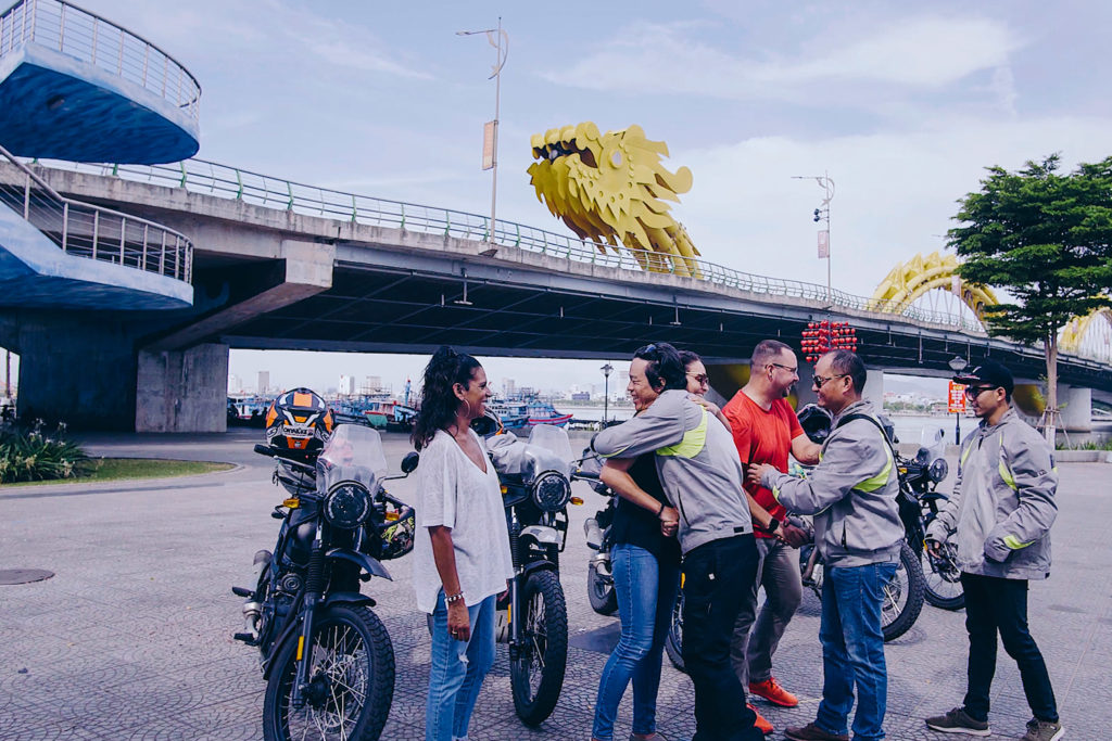 Onyabike Adventures go on a motorbike tour in central Vietnam