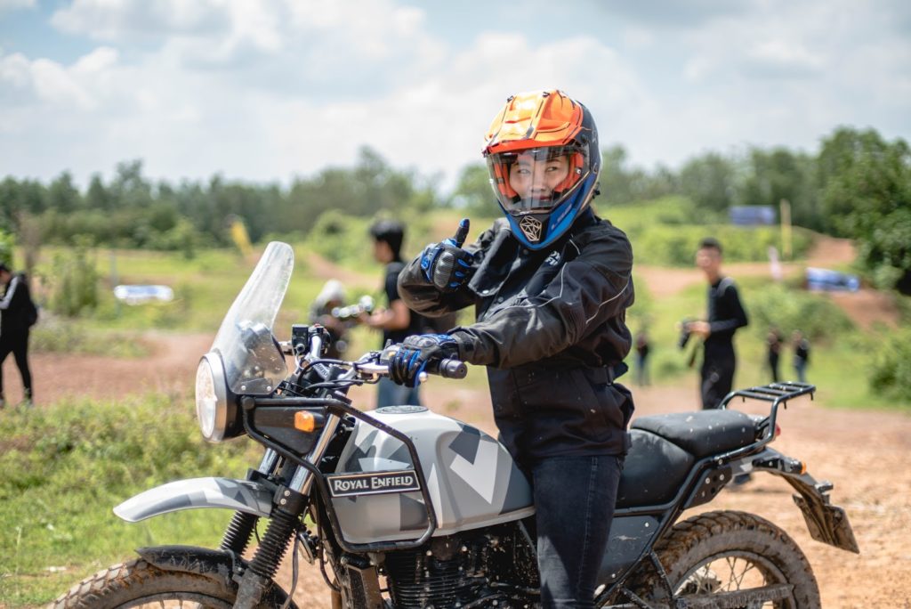 Saigon Lady Riders ride the Royal Enfield Himalayan