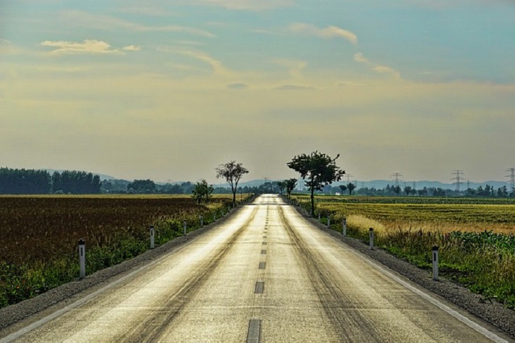 open roads in vietnam great for motorbike rides with travel insurance