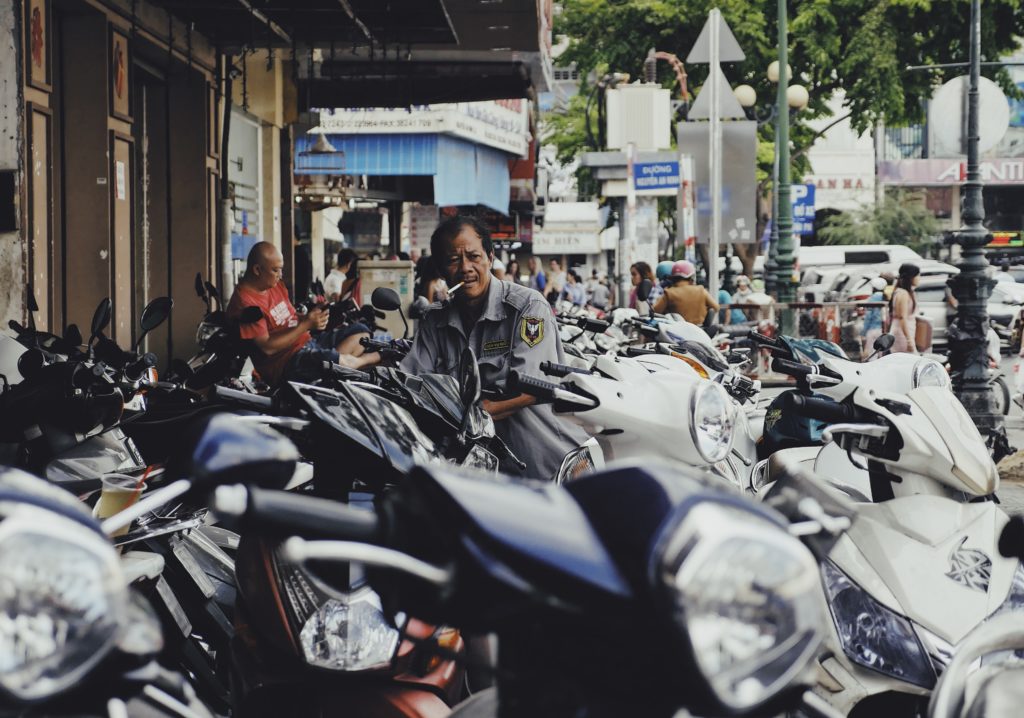 Motorbike Mechanics in Vietnam