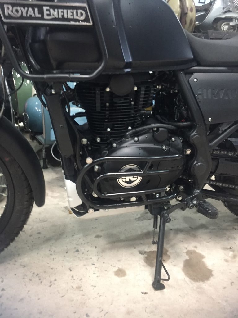 The engine the Royal Enfield Himalayan