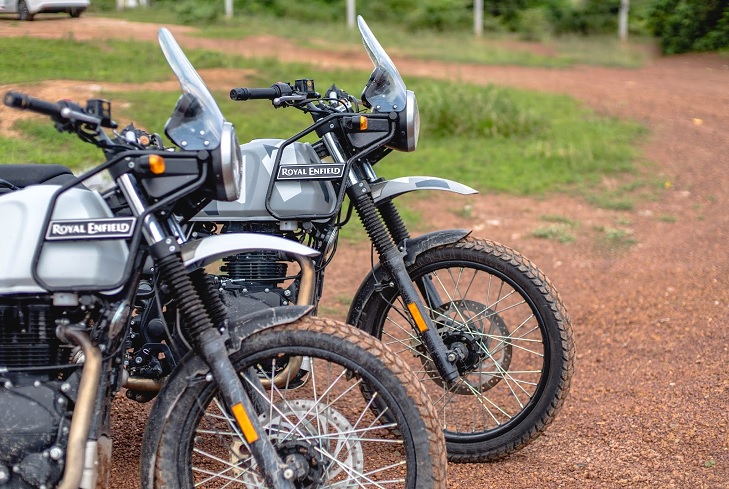 The Royal Enfield Himalayan on a Vietnam motorbike ride