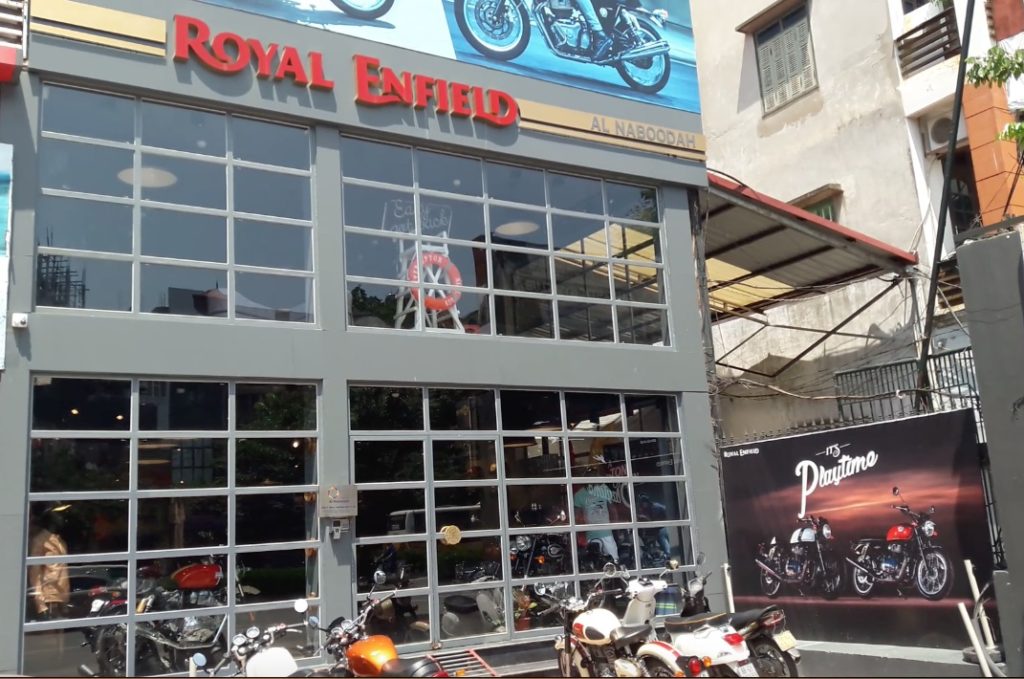 The Royal Enfield Store on Vietnam motorbike ride