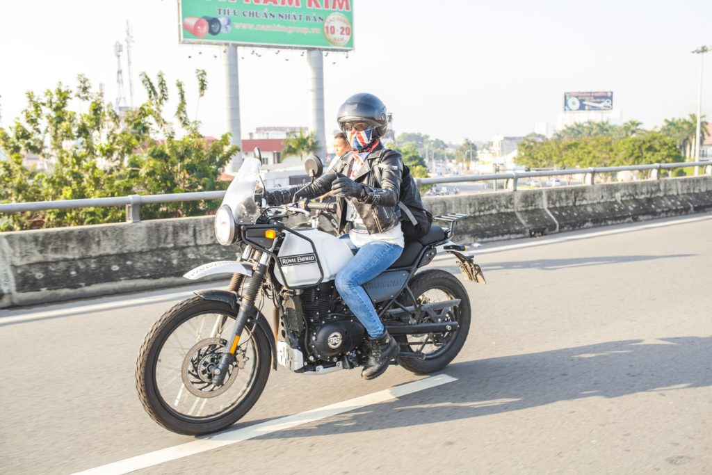 A safety ride with Saigon Lady riders