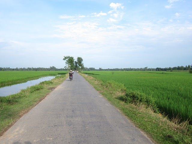 Getting around the countryside of Vietnam