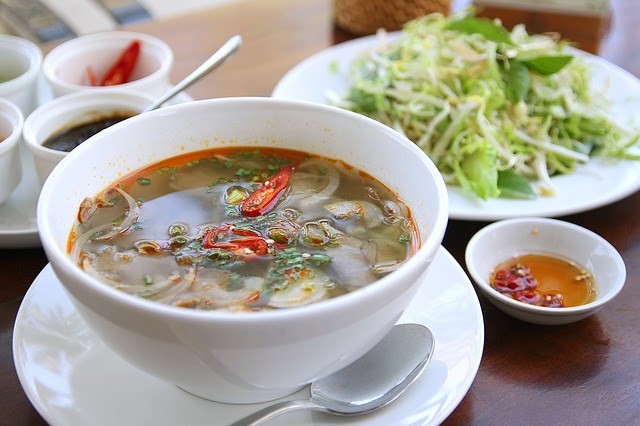 Delicious Vietnamese food pho