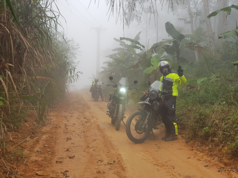 It’s best to be prepared when riding in rainy season